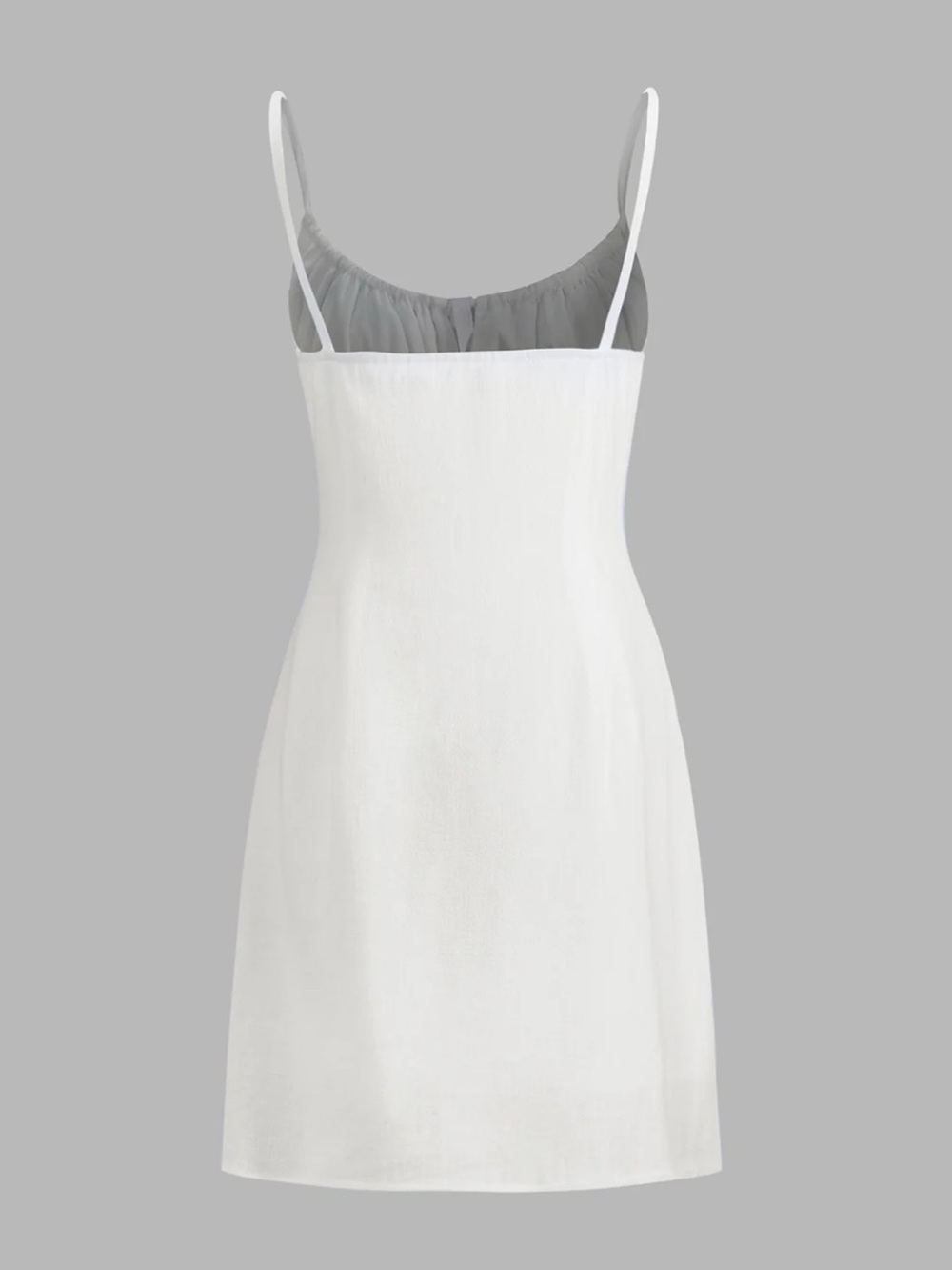 Linen Mini Dress - Picture 2 of 3